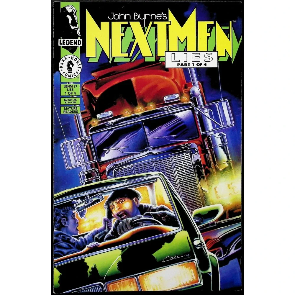 Dark‎ Horse Comic Book John Byrne's Next Men #23-27 Lot Power Arc Lies Legend